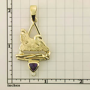 Modal Additional Images for Shih Tzu Pendant - SHIH191