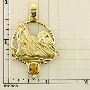 Modal Additional Images for Shih Tzu Pendant - SHIH205