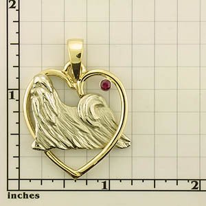 Modal Additional Images for Shih Tzu Pendant - SHIH206