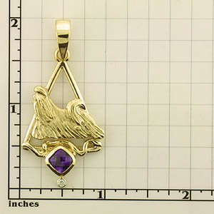Modal Additional Images for Shih Tzu Pendant - SHIH210