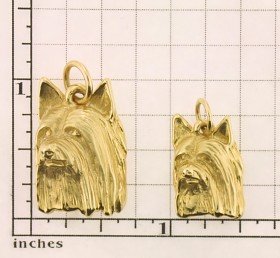 Modal Additional Images for Silky Terrier Pendant - SILK101