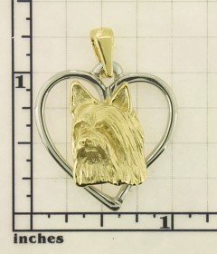 Modal Additional Images for Silky Terrier Pendant - SILK117