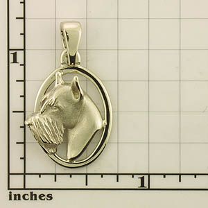 Modal Additional Images for Schnauzer Pendant - SSCH121