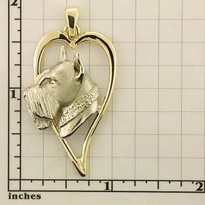 Modal Additional Images for Schnauzer Pendant - SSCH123