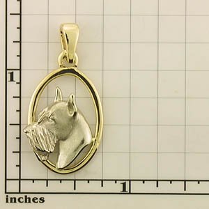 Modal Additional Images for Schnauzer Pendant - SSCH126