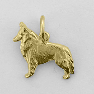 Belgian Sheepdog Dog Charm - TINY103