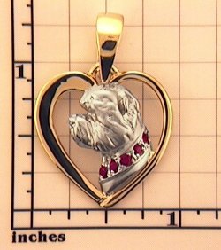 Modal Additional Images for West Highland White Terrier Pendant - WEST113