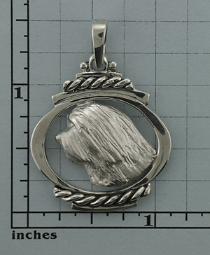 Modal Additional Images for Bearded Collie Pendant - SBCOL595