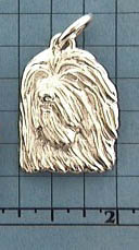 Modal Additional Images for Bearded Collie Pendant - SBCOL132