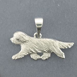(image for) Bearded Collie Pendant - SBCOL242