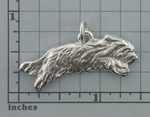 Modal Additional Images for Bearded Collie Pendant - SBCOL518