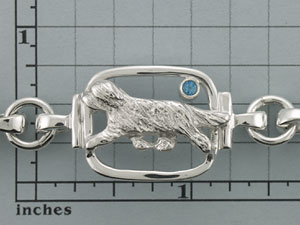 Modal Additional Images for Bearded Collie Bracelet - SBCOL524