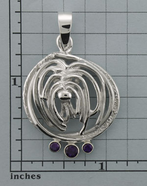 Modal Additional Images for Bearded Collie Pendant - SBCOL528