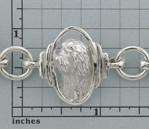 Modal Additional Images for Bearded Collie Bracelet - SBCOL532