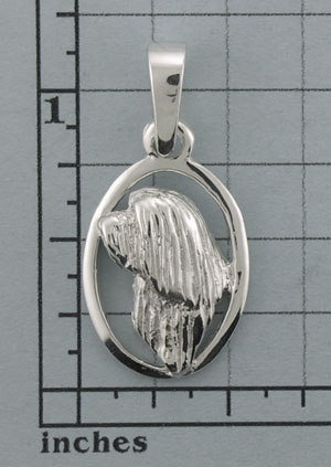 Modal Additional Images for Bearded Collie Pendant - SBCOL552