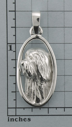 Modal Additional Images for Bearded Collie Pendant - SBCOL554