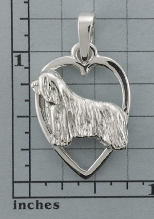 Modal Additional Images for Bearded Collie Pendant - SBCOL558