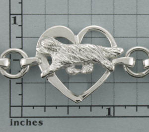 Modal Additional Images for Bearded Collie Bracelet - SBCOL562