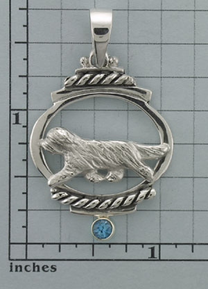 Modal Additional Images for Bearded Collie Pendant - SBCOL564