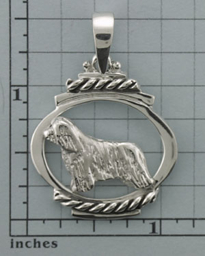 Modal Additional Images for Bearded Collie Pendant - SBCOL576