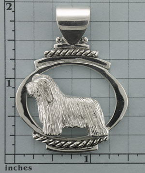 Modal Additional Images for Bearded Collie Pendant - SBCOL577