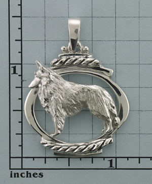 Modal Additional Images for Belgian Tervuren Pendant - SBELT512
