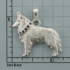 Modal Additional Images for Belgian Tervuren Pendant - SBELT517
