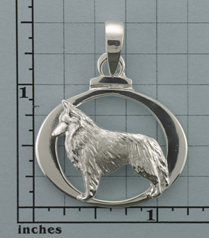 Modal Additional Images for Belgian Tervuren Pendant - SBELT526