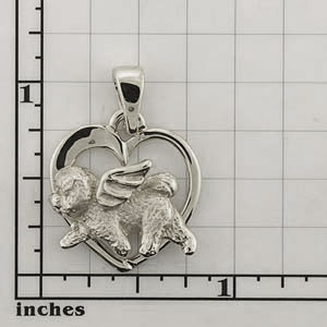 Modal Additional Images for Bichon Frise Pendant - SBICH132