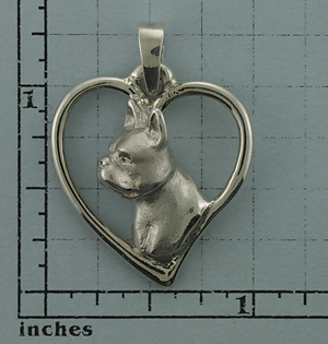 Modal Additional Images for Boston Terrier Pendant - SBOST506