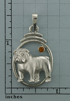 Modal Additional Images for Bulldog Pendant - SBULL500