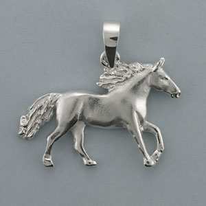 Horse, Equine Pendant - SEQU501