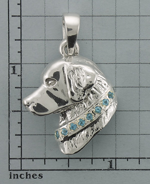 Modal Additional Images for Golden Retriever Pendant - SGOLD546