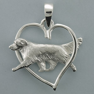 (image for) Golden Retriever Pendant - SGOLD515