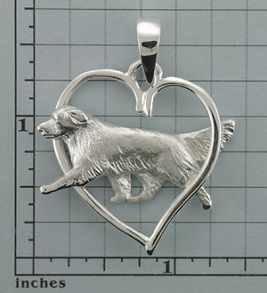 Modal Additional Images for Golden Retriever Pendant - SGOLD515