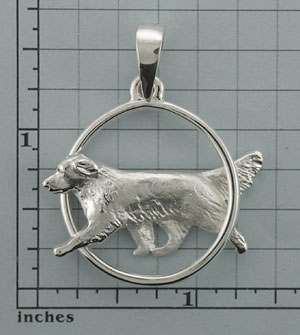 Modal Additional Images for Golden Retriever Pendant - SGOLD516