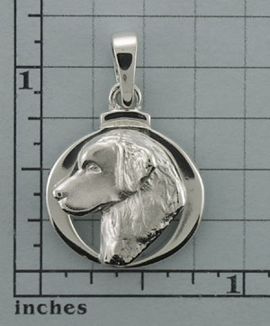 Modal Additional Images for Golden Retriever Pendant - SGOLD528