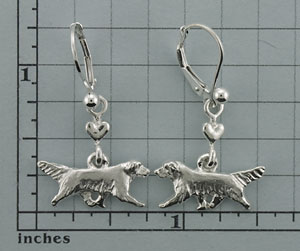 Modal Additional Images for Golden Retriever Earrings - SGOLD536