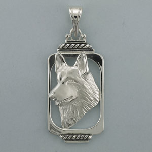 (image for) German Shepherd Dog Pendant - SGSD598