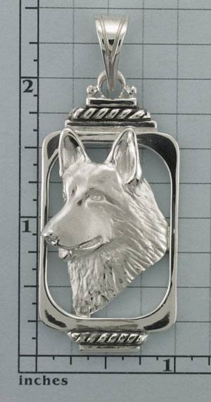 Modal Additional Images for German Shepherd Dog Pendant - SGSD598