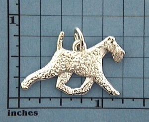 Modal Additional Images for Kerry Blue Terrier Pendant - SKERR101