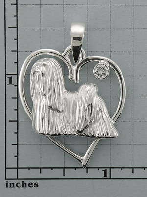 Modal Additional Images for Lhasa Apso Pendant - SLHAS500