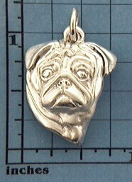 Modal Additional Images for Pug Pendant - SPUG101