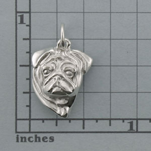 Modal Additional Images for Pug Pendant - SPUG102