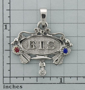 Modal Additional Images for Ribbon Pendant - SRIB514