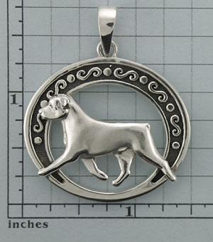 Modal Additional Images for Rottweiler Pendant - SROTT502