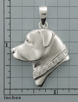 Modal Additional Images for Rottweiler Pendant - SROTT564