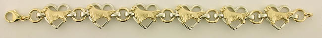Golden Retriever Bracelet - GOLD121